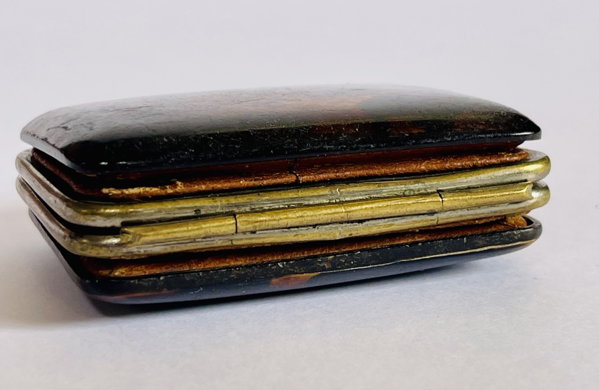 Tortoiseshell And Silver Coin Purse -photo-3